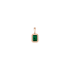Lab Grown Emerald Heirloom Pendant