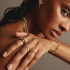 Aurate x Frye: Western Stitch Dome Ring