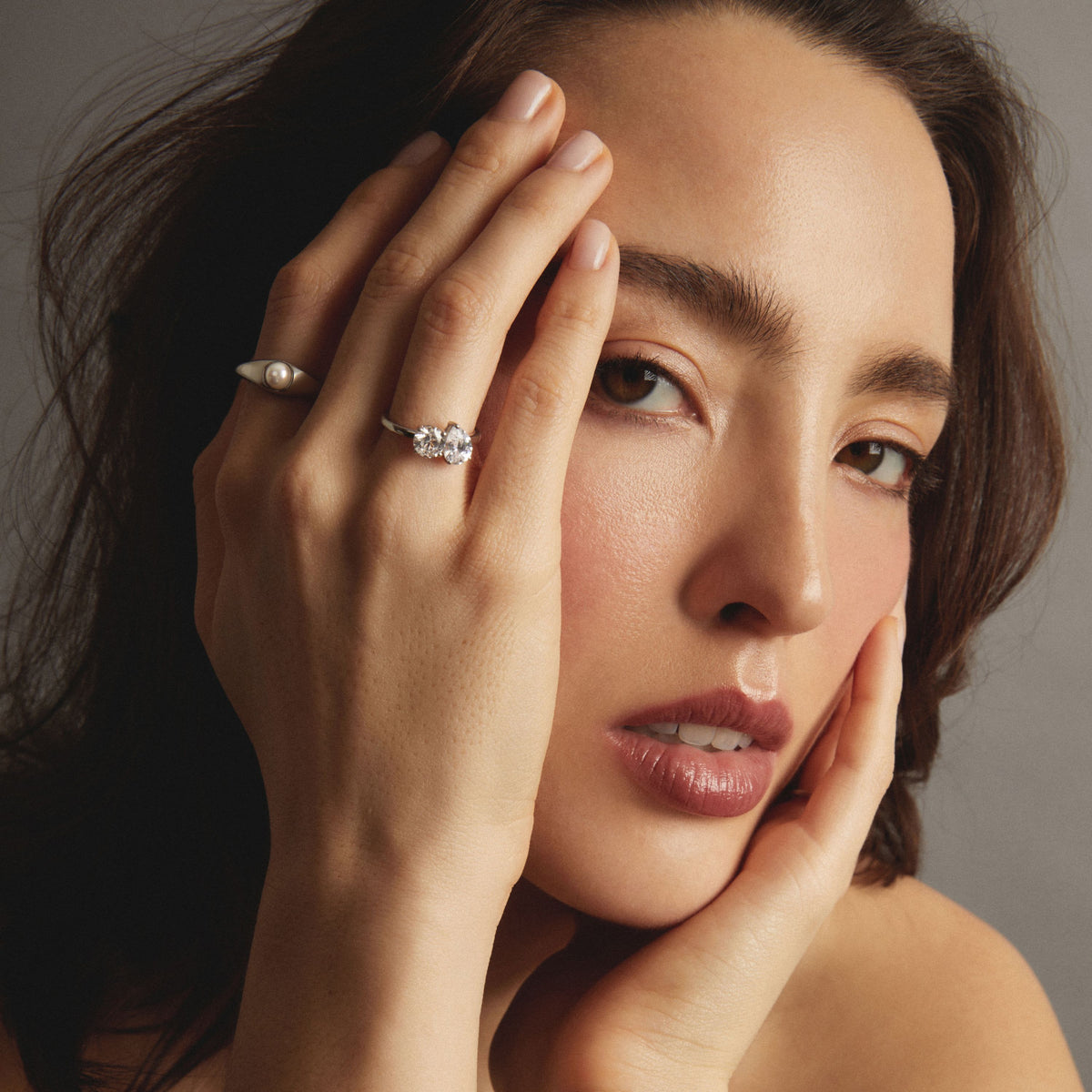 Lab Grown Diamond Toi et Moi Ring