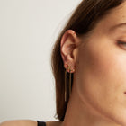 Mini Herringbone Bow Earrings