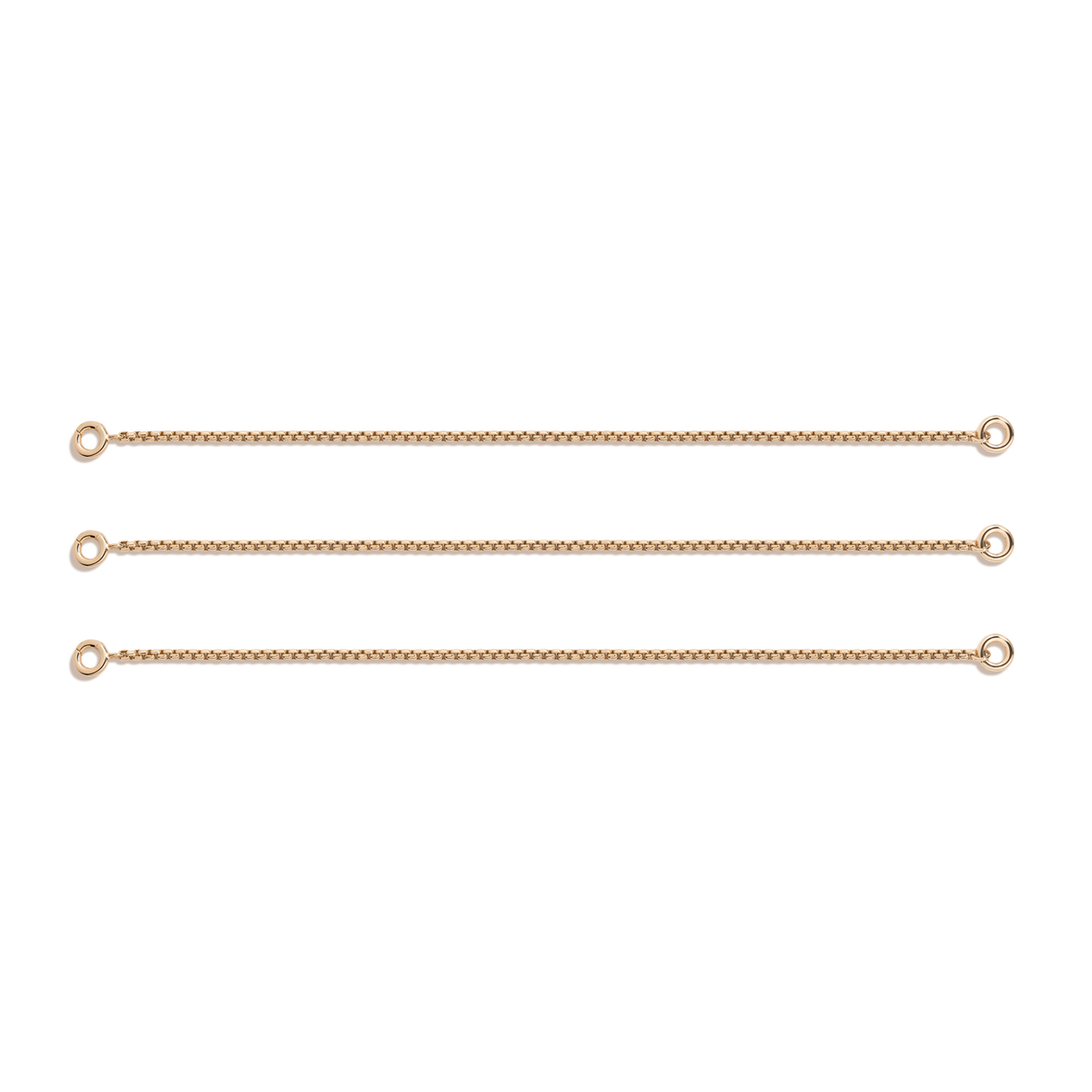 Three-in-One Connection Necklace Vermeil Yellow Gold 18in Necklace / 6in Bracelet 19.5in Necklace / 6.5in Bracelet 21in Necklace / 7in Bracelet
