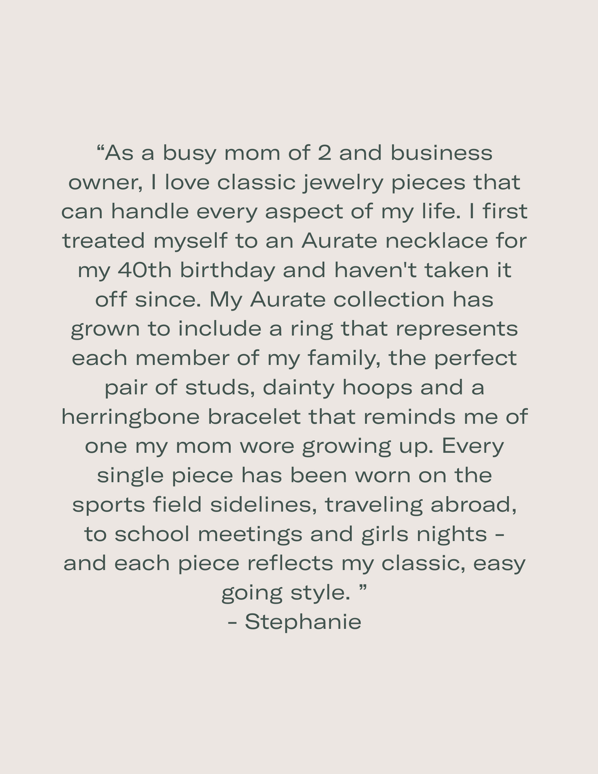 E-spot - Stephanie Quote