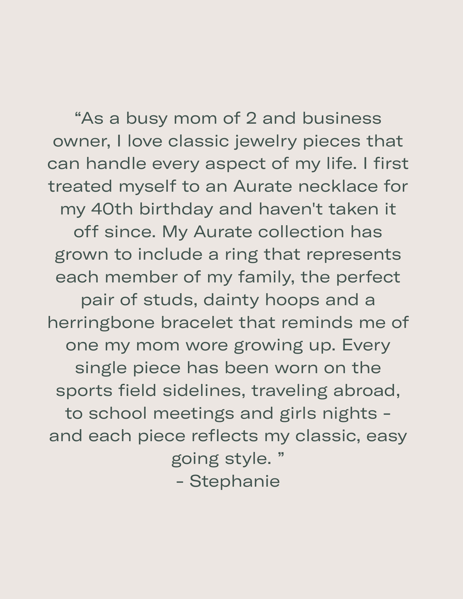 E-spot - Stephanie Quote