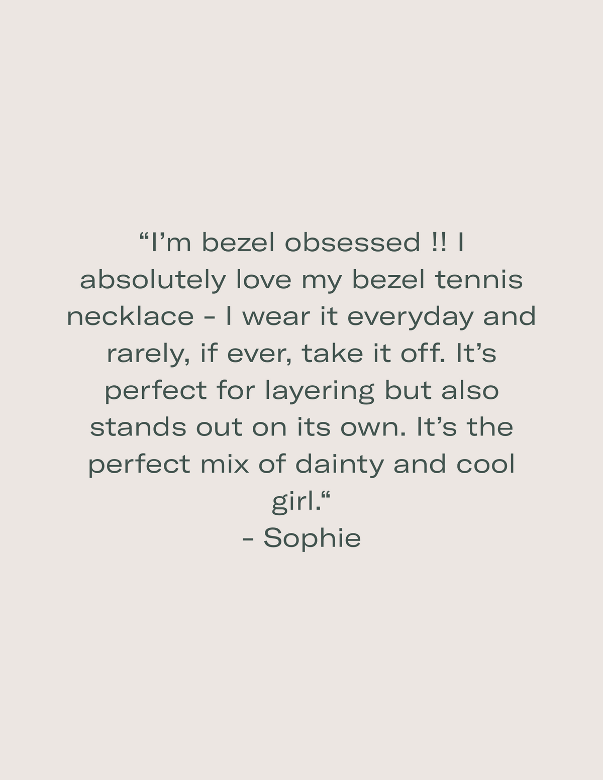E-spot - Sophie G Quote