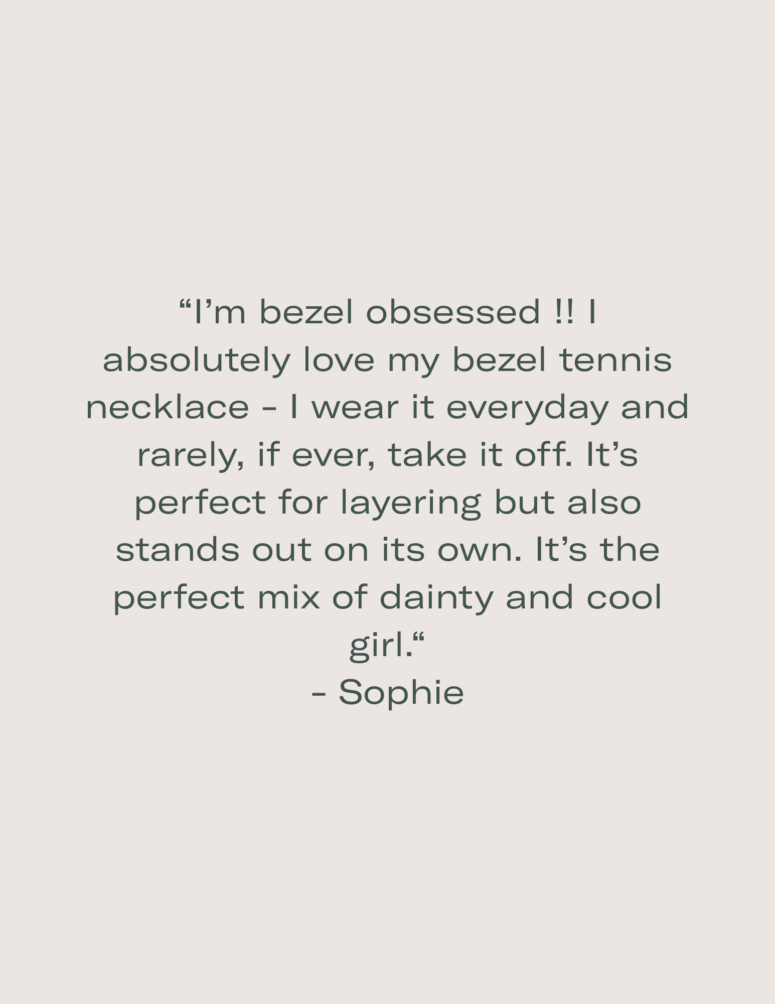 E-spot - Sophie G Quote