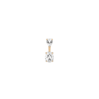 Lab Grown White Sapphire Ear Jacket