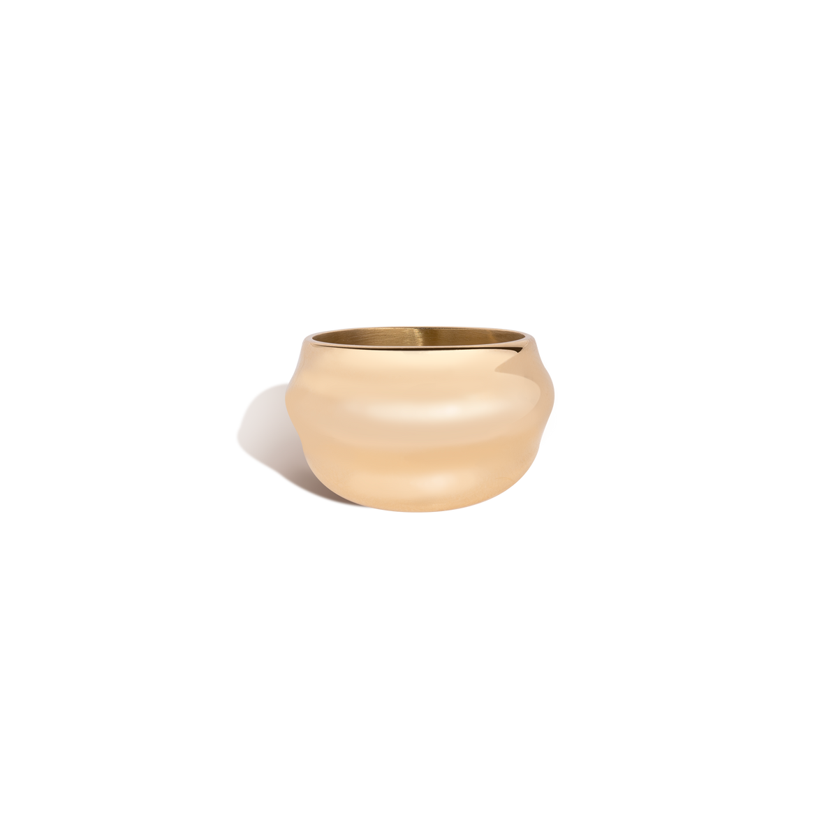 Tidal Ring Stainless Steel Yellow Gold First