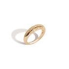 Aurate x Frye: Western Stitch Mini Dome Ring