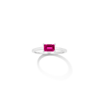 Birthstone Baguette Ring