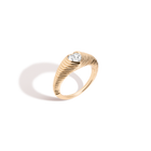 Radiant Heart Art Deco Ring