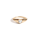Radiant Heart Art Deco Ring