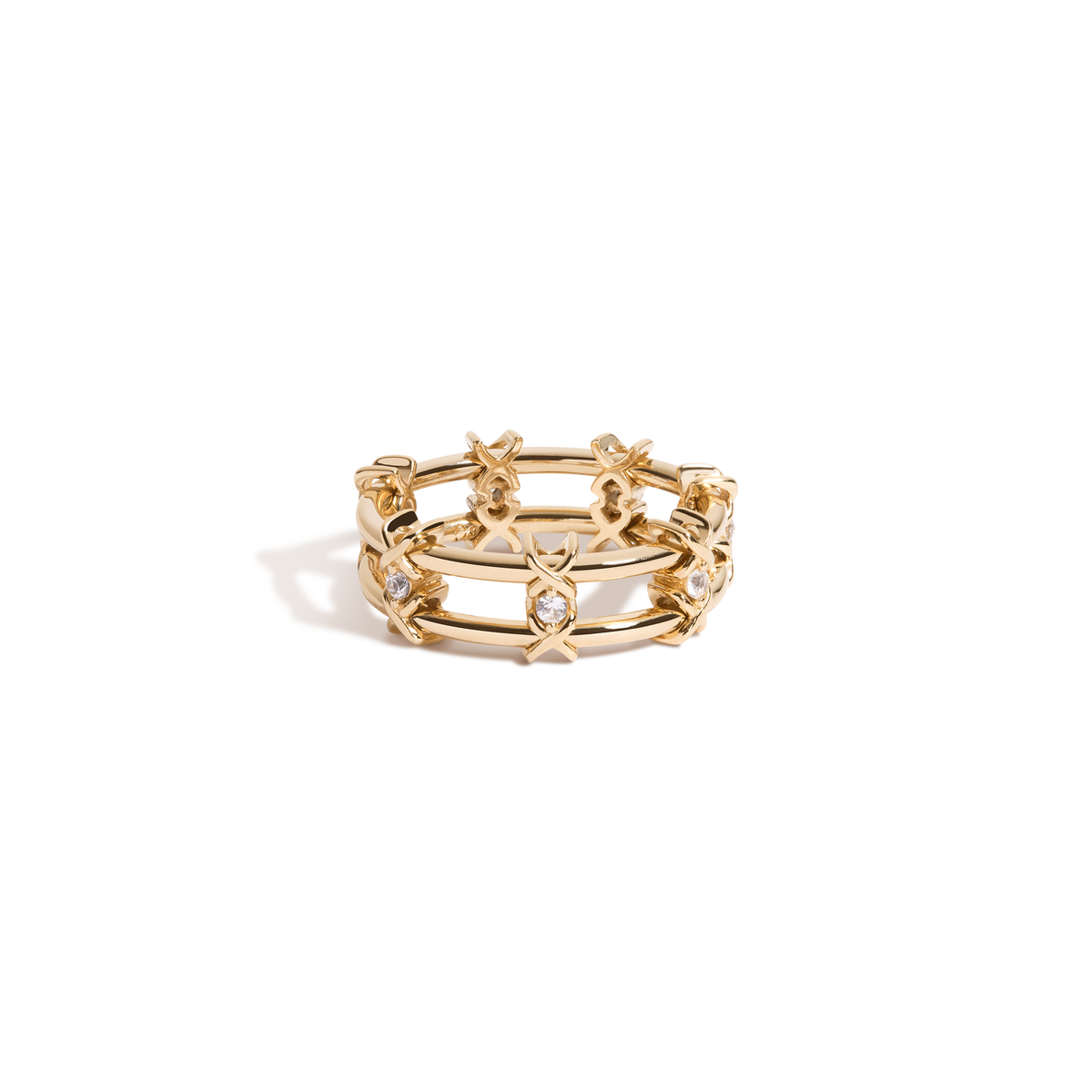 Kinetic Estate Ring Vermeil Yellow Gold