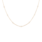Classic Pearl Station Necklace