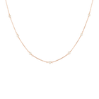 Classic Pearl Station Necklace