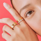 Bold Diamond Baguette Ring