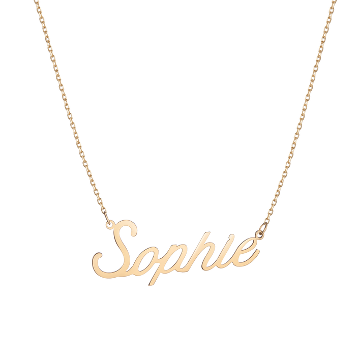Custom Script Name Necklace
