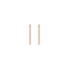 Petite Lab Grown Diamond Tennis Earrings