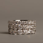 3ct Round Lab Grown Diamond Eternity Ring