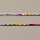 Ombré Rainbow Tennis Necklace