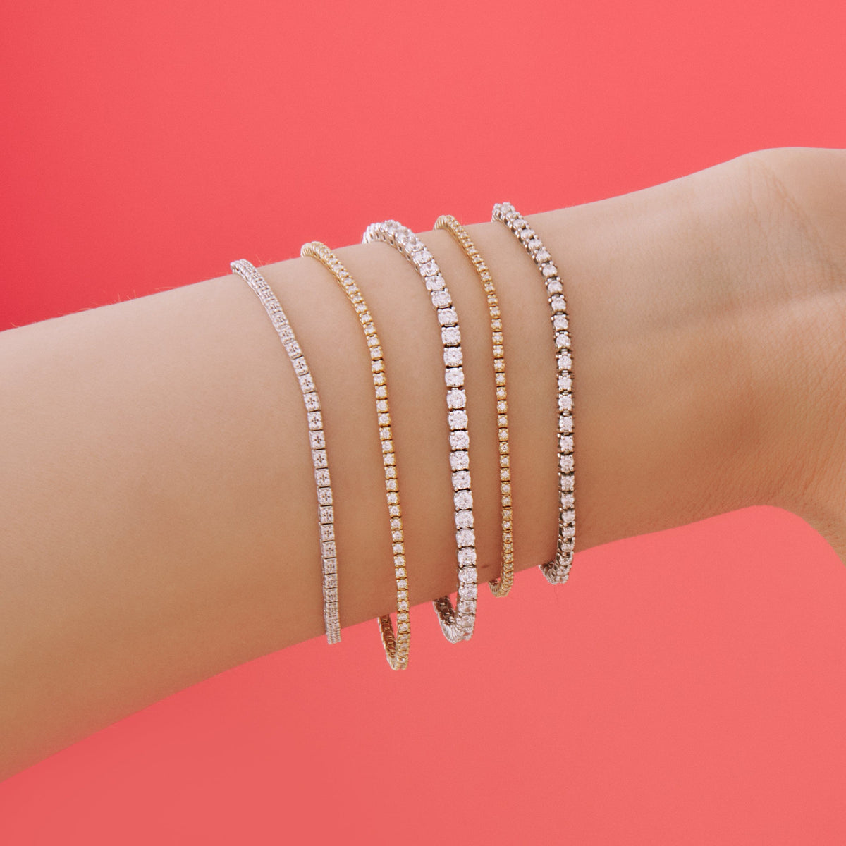 Classic Diamond Tennis Bracelet