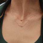 Aurate x Wilson: Dainty W Necklace
