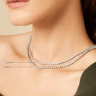 5ct Classic Diamond Tennis Necklace