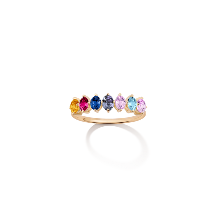 Birthstone Ring Vermeil Yellow Gold First
