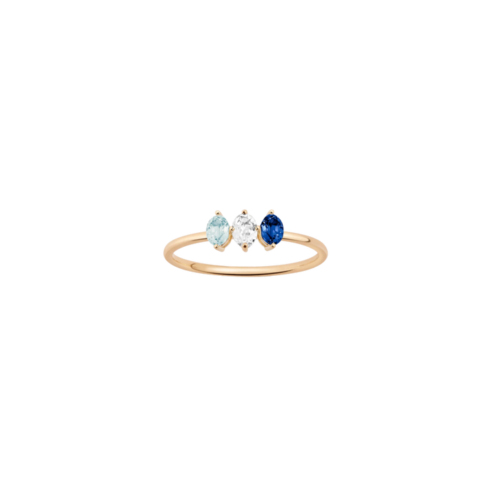 Birthstone Ring Vermeil Yellow Gold First