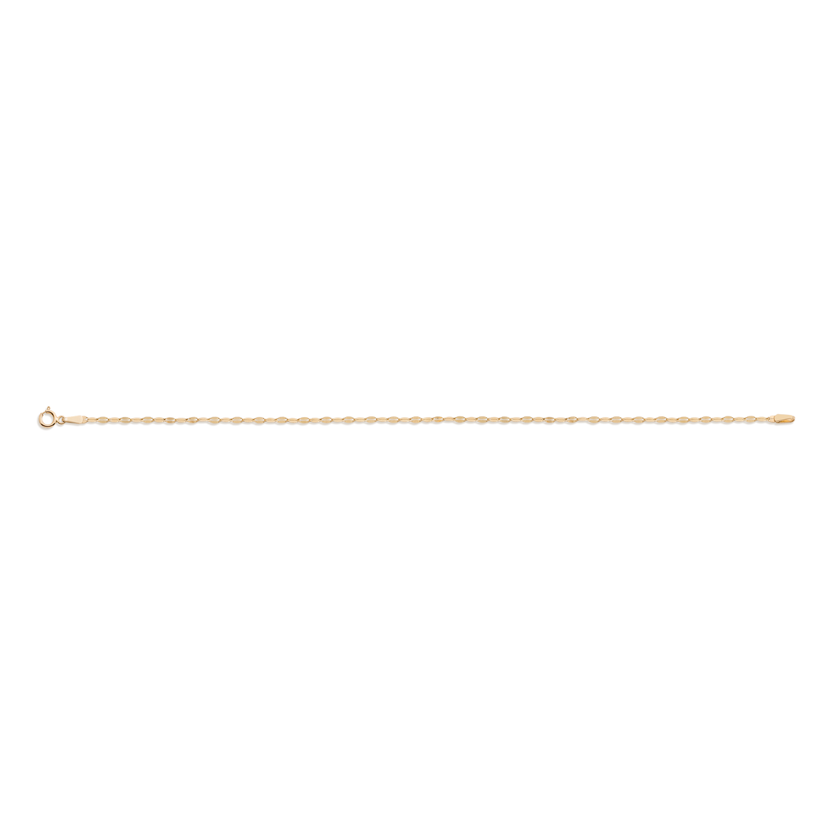 Valentino Chain Bracelet Vermeil 14k Yellow Gold 6in 6.5in 7in 7.5in