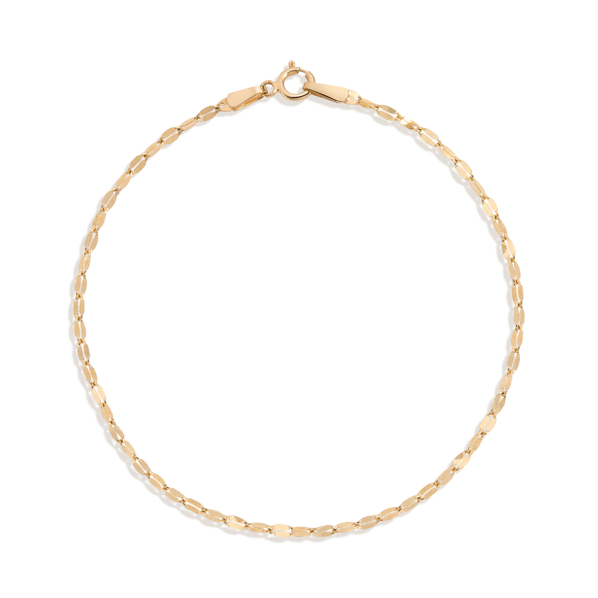 Valentino Chain Bracelet Vermeil 14k Yellow Gold 6in 6.5in 7in 7.5in First