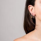 Lab Grown Diamond Hoop Earrings