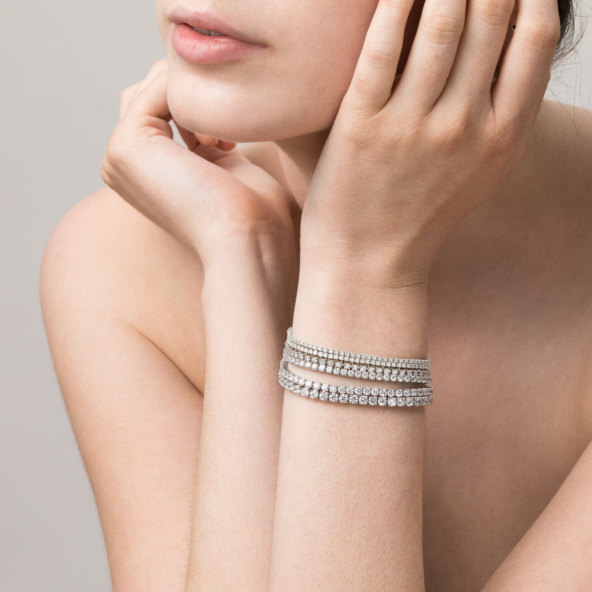 Classic Diamond Tennis Bracelet