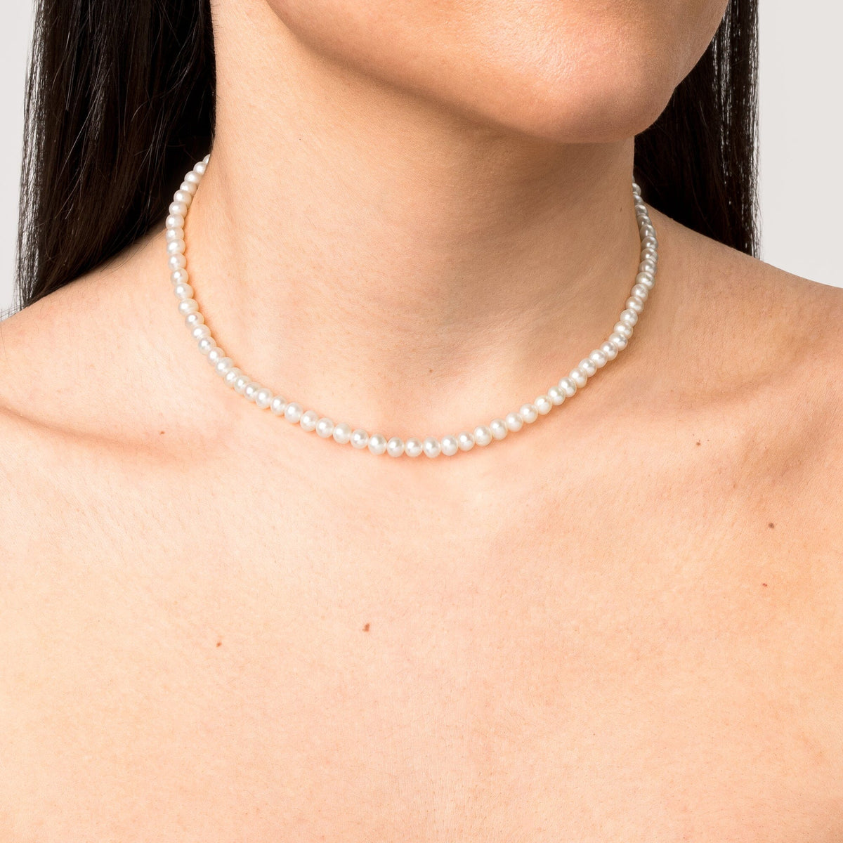 1pc Pearl Necklace For Women, High-End And Elegant Design, Suitable For  French Vintage Pearl Accessories