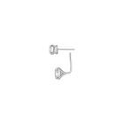 Lab Grown White Sapphire Ear Jacket