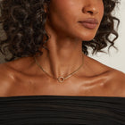 Curb Chain Charm Necklace
