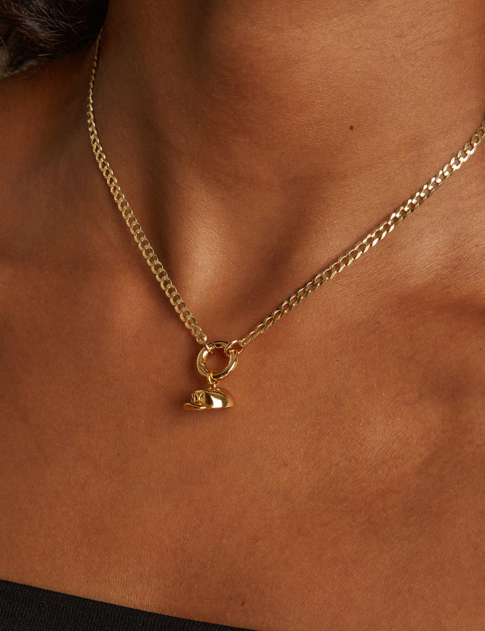 NY Baseball Cap Charm