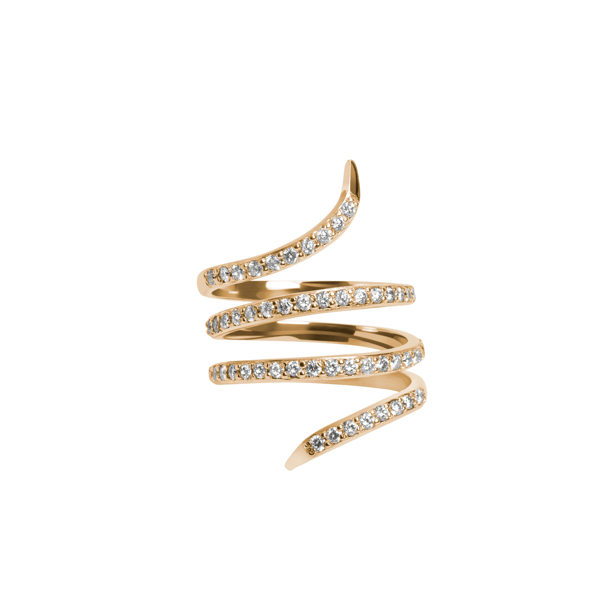 Archival Snake Ring Vermeil Yellow Gold First