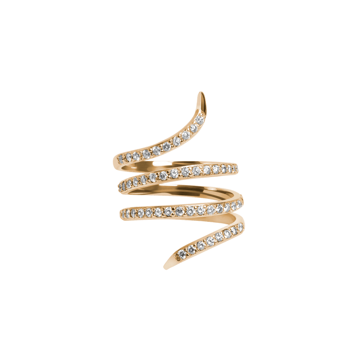 Archival Snake Ring Vermeil Yellow Gold First