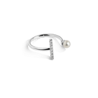 Archival Open Pearl Ring