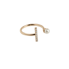 Archival Open Pearl Ring