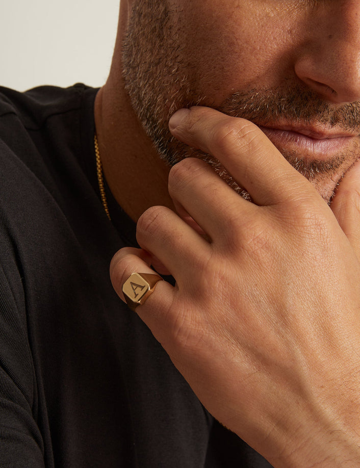 Square Signet Ring