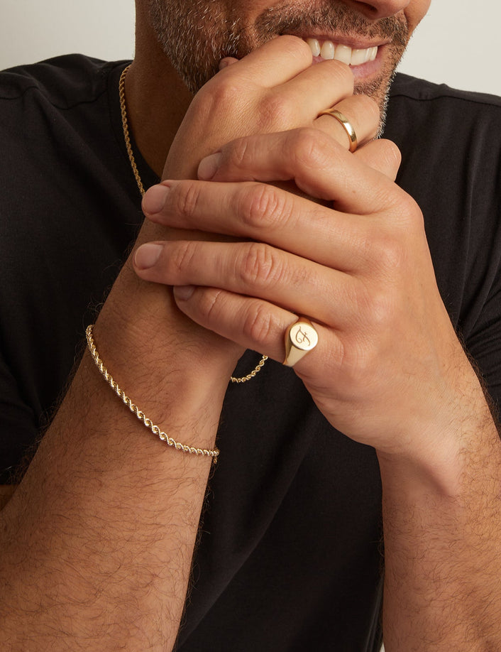 Medium Rope Chain Bracelet