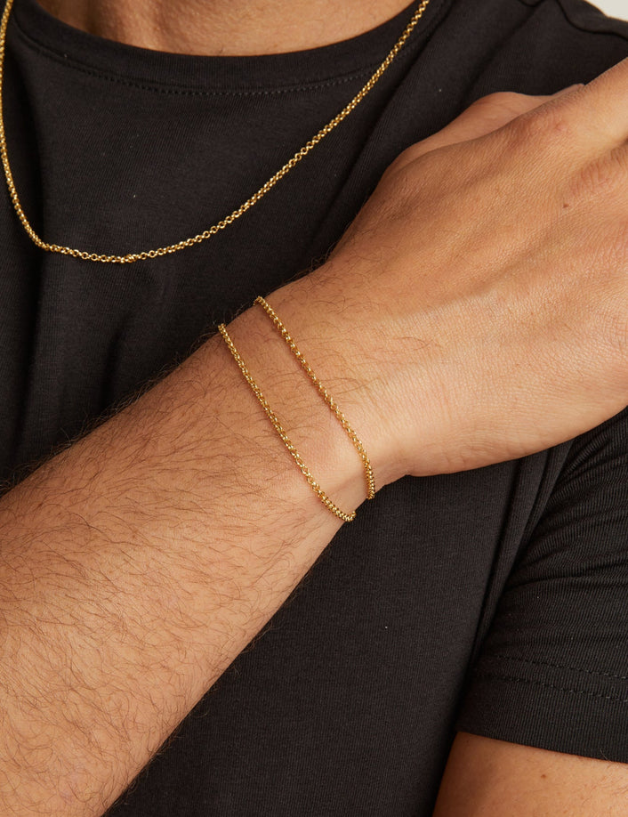 Small Rolo Chain Bracelet