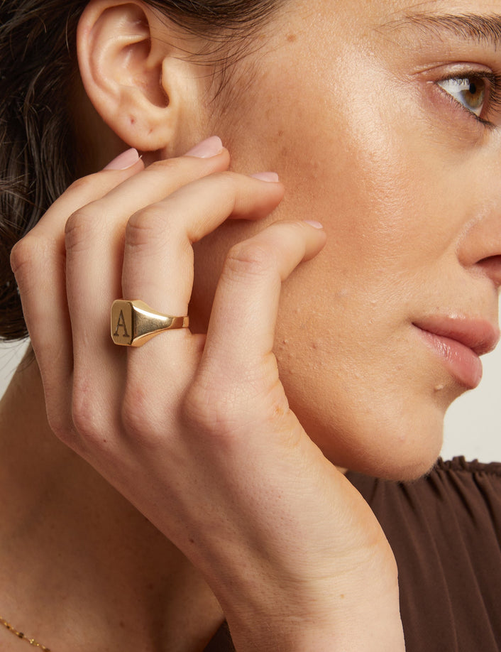 Square Signet Ring
