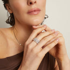 3ct Round Lab Grown Diamond Eternity Ring