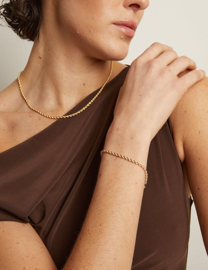 Medium Rope Chain Bracelet