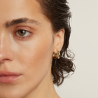 Curve Hoop Earrings