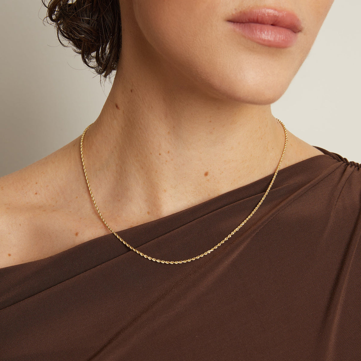 Small Rope Chain Necklace