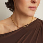 Round Box Chain Necklace