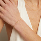 Lab Grown Diamond Station Bracelet